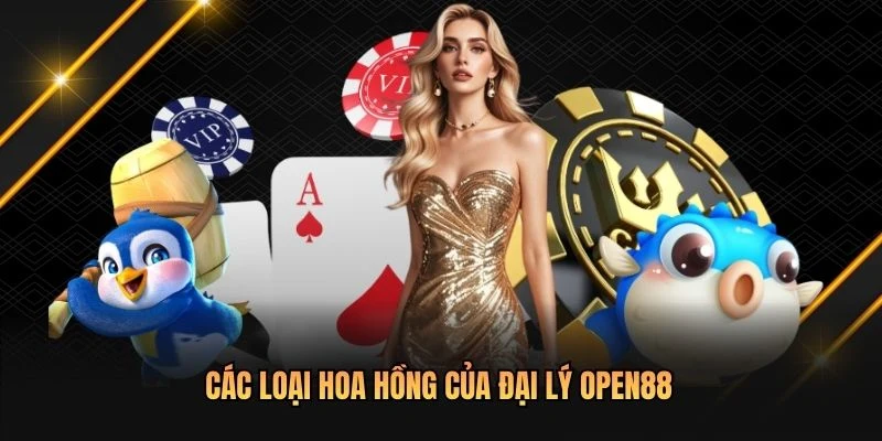 Các loại hoa hồng của đại lý OPEN88